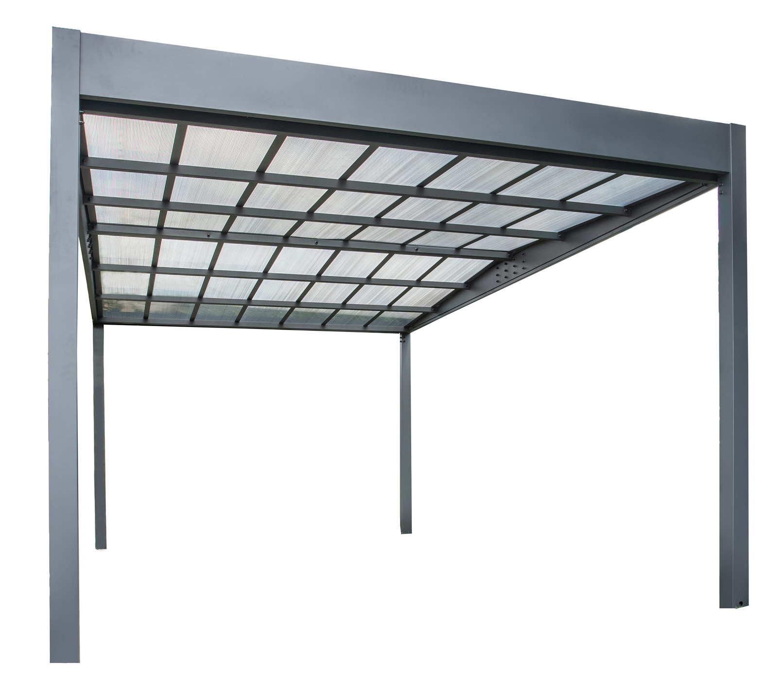 Carport métal Libeccio 16,60m²